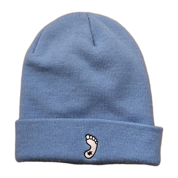 North Carolina Tar Heels UNC Blue Beanie Skull Hat - Picture 2 of 3